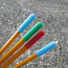 pencil caps lead protectors home household school supplies useful 3d print model - Mito3D