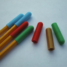 pencil caps lead protectors home school household supplies 3d print model - Mito3D