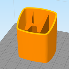 pencil case - honda logo 3d print model - Mito3D