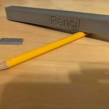 pencil case trick magic holder gadget 3d print model - Mito3D