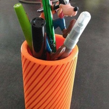 pencil cup office 3d print model - Mito3D
