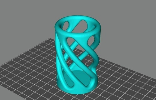 kalem Fincan Kulp destek organik 3d print model - Mito3D