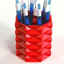 4 kalem tutucu ev 3d print model - Mito3D