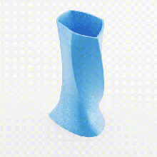 pencil holder art desk organizer vase 3d print model - Mito3D