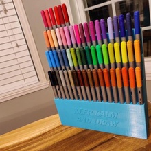 crayon titulaire soutien art outil stylo pensil Cas gaine 3d print model - Mito3D