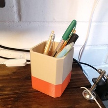 pencil holder 3d print model - Mito3D