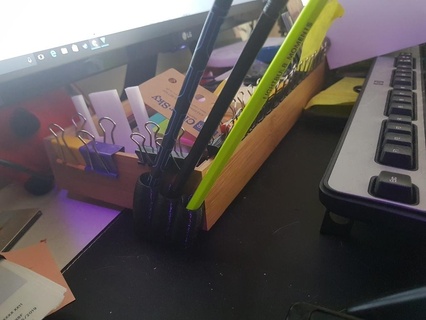 pencil holder pen organization 3d print model - Mito3D