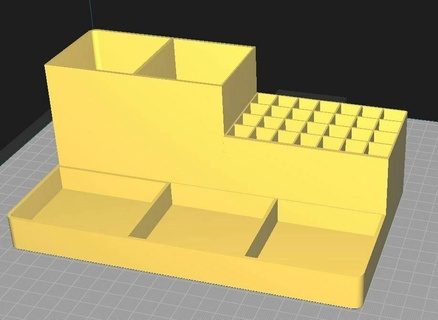 lápiz soporte oficina 3d print model - Mito3D