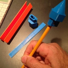 pencil holding pencils backtoschool containers 3d print model - Mito3D