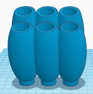pencil jar pot cup 3d print model - Mito3D