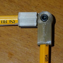 matita congiunta con serratura vite m3 dado vari giunto universale la tacca multiuso comune ad incastro flessibile articolazione 3d print model - Mito3D