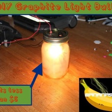 Bleistift führen Glühbirne home diy Lampe Graphit 3d print model - Mito3D