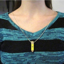 pencil necklace jewelry 3d print model - Mito3D