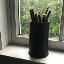 pencil object vase home containers storage holder cup marker container 3d print model - Mito3D