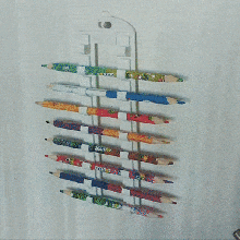 pencil organizer pen holder kids home staff 3d print model - Mito3D