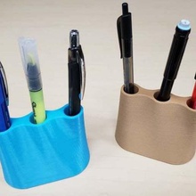 pencil pen holder various office 3d print model - Mito3D