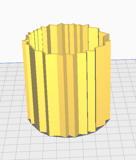 pencil pot pot  3d print model - Mito3D