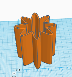 pencil pot flower cup 3d print model - Mito3D