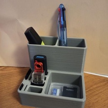 pencil pot usb key sd card micro storage 3d print model - Mito3D