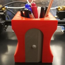 pencil sharpener penholder home funny holder pen toy useful household 3d print model - Mito3D