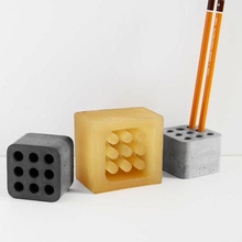 pencil stand tool concrete mold 3d print model - Mito3D