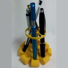 kalem sopa tutucu aracı kalemlik crayon stand 3d print model - Mito3D