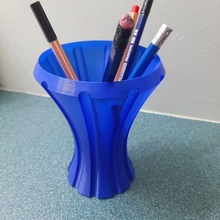 pencil vase  pencil holder pencil vase art container 3d print model - Mito3D