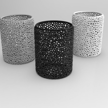 lápis Voronoi impulsionando organizador escultura arte deco esculpir Projeto textura padronizar paramétrico arquitetura 3d print model - Mito3D