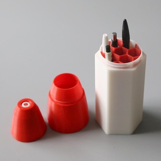 pencilcase pencase monami ballpoint pen stationery 3d print model - Mito3D