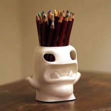 pencilpot monstruo.casa 3d print model - Mito3D