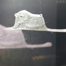 Anhänger-boa constrictor verschluckt Elefant 'little prince' Kunst Prinz 'wenig Elefanten Verschlucken hat 3d print model - Mito3D