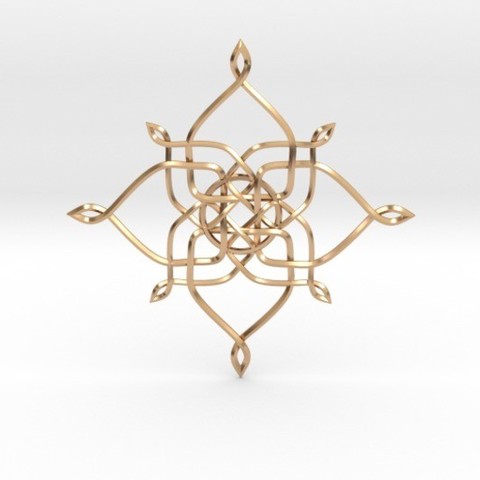 pendant jewelry pendulous 3D print model - Mito3D