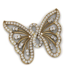 pendentif bijoux bague anneaux boucle d'oreille boucles d'oreilles diamant or argent sterling 3d print model - Mito3D