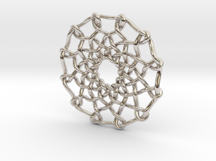 pendant knot 3D print model - Mito3D