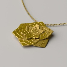 kolye 021 takı altın mücevher gümüş eslimi 3dprint yazdırılabilir 3d print model - Mito3D