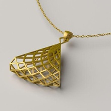 pendant 030 jewelry gold jewellery necklace silver jewel 3dprint printable 3dprinting fashion beauty 3d print model - Mito3D