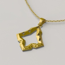 pingente 056 joalheria colar jóias ouro prata 3dprint imprimível 3dmodel moda 3d print model - Mito3D