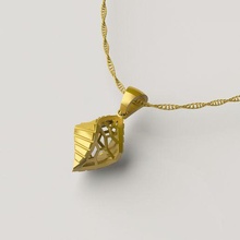 pendant 064 jewelry necklace jewellery gold silver 3dprint printable 3dmodel fashion art pattern jewel 3d print model - Mito3D