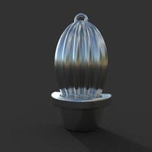 pingente cacto moda jóia lindo 3d print model - Mito3D
