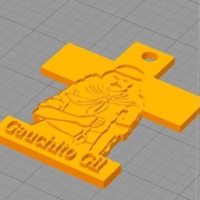 pingente de gauchito gil vários 3d print model - Mito3D