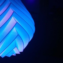 la lámpara colgante inca casa luminaria luminria pendente luz led 3d print model - Mito3D