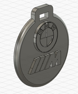 colgante pendiente porte cl BMW llave anillo ornamento coche vehiculo 3d print model - Mito3D