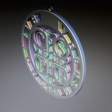pendant saint bent jewelry pingente ecclesiastical eclesiastico 3d print model - Mito3D