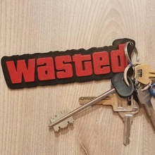 pendant wasted retrieved keychain spent 3d print model - Mito3D