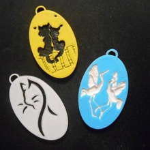 pendants 2 various 3d print model - Mito3D