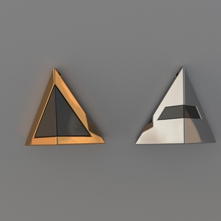 pendentif Pyramide bekloppt Punk Kerl manuel Thomas Bangalter Verkleidung Cosplay Dekoration 3d print model - Mito3D
