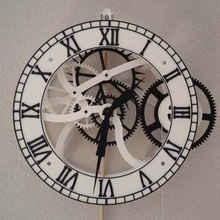 pendulum clock printed 3d diy 3d print model - Mito3D