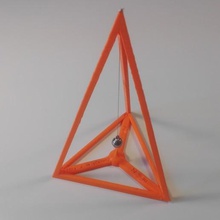pendule niveau de la pyramide outil 3d print model - Mito3D