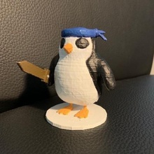 pengu featherknight gioco lol pinguino lega leggenda 3d print model - Mito3D
