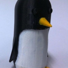 pingüino 3d print model - Mito3D